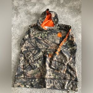 Youth Carhartt camo sweatshirt size s (8-10)